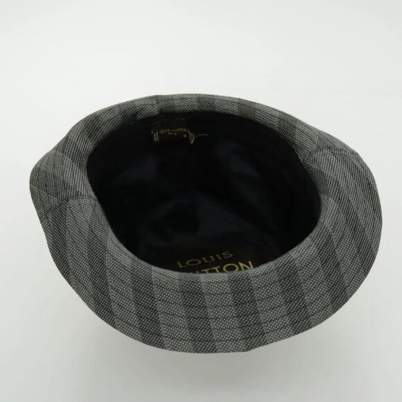 LOUIS VUITTON Hat Cotton S Gray LV - Picture 7 of 12